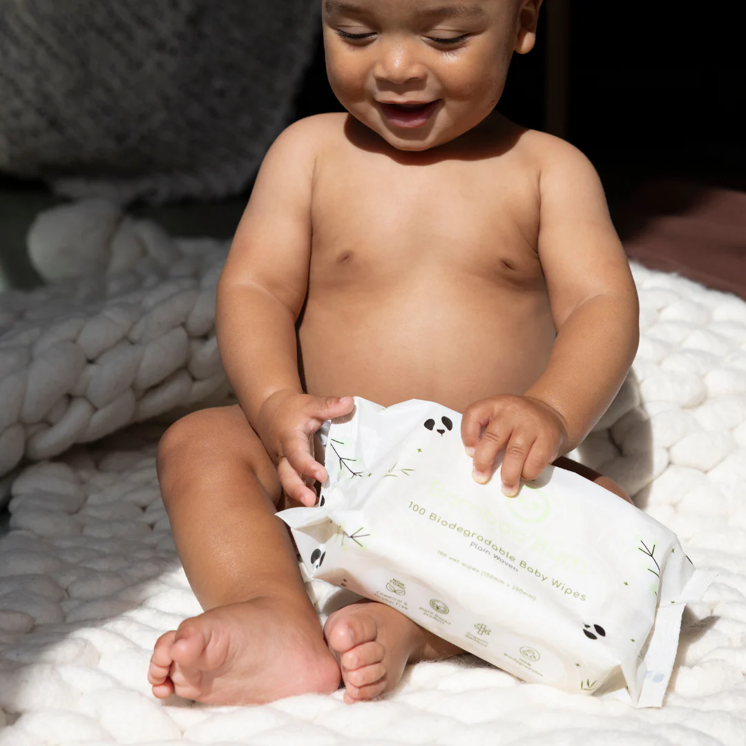 2x 100's Biodegradable Baby Wet Wipes