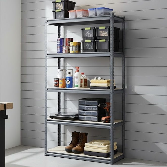 Heavy Duty MDF Metal Shelf