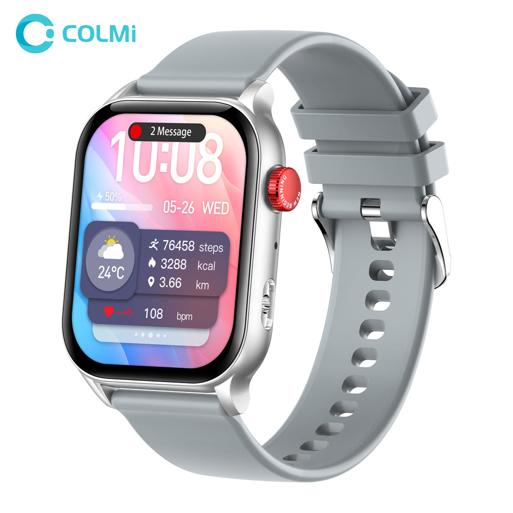 P78 Advanced AMOLED Display Smartwatch With Silicone Strap