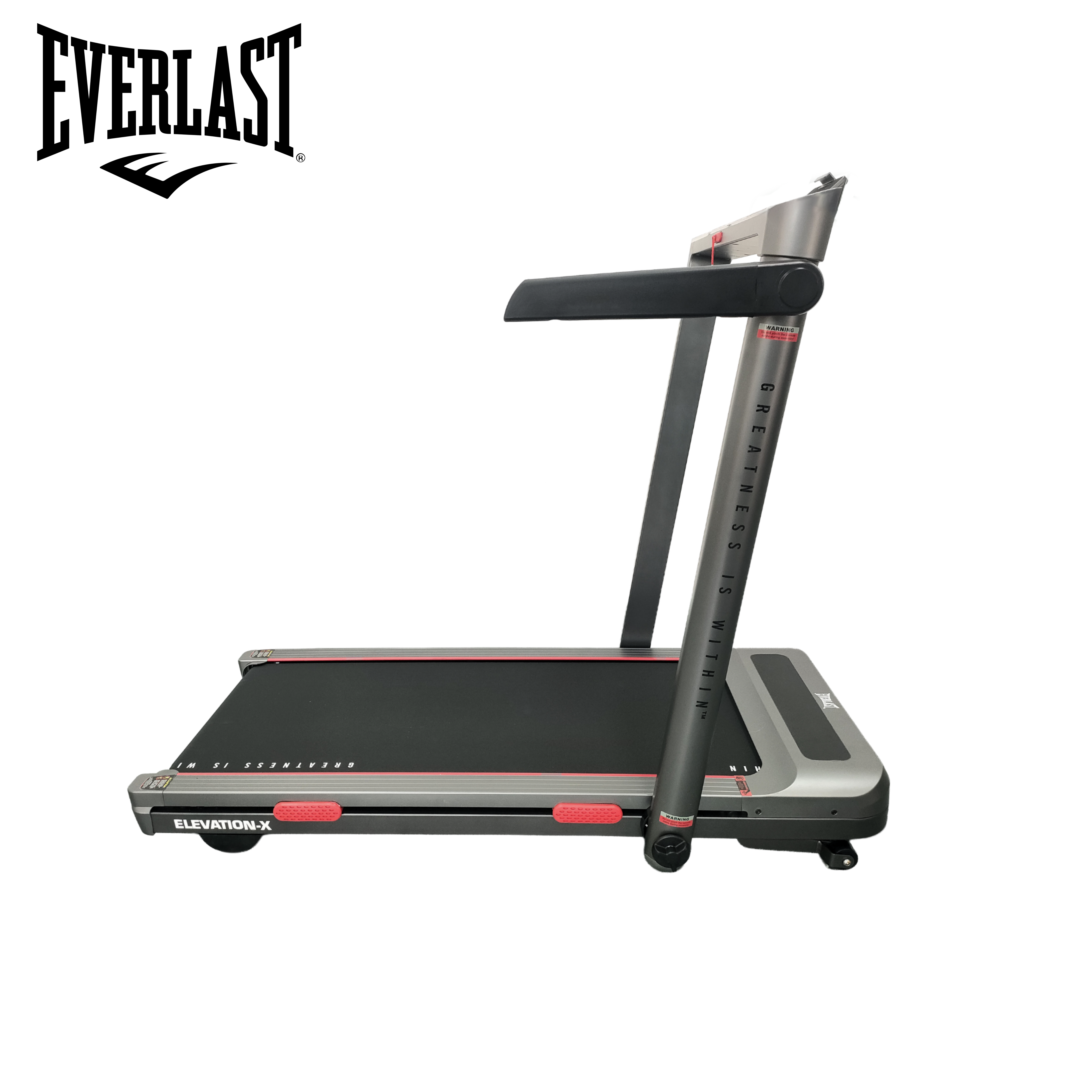 Elevation X Walking Pad Treadmill with Handlebars & Remote