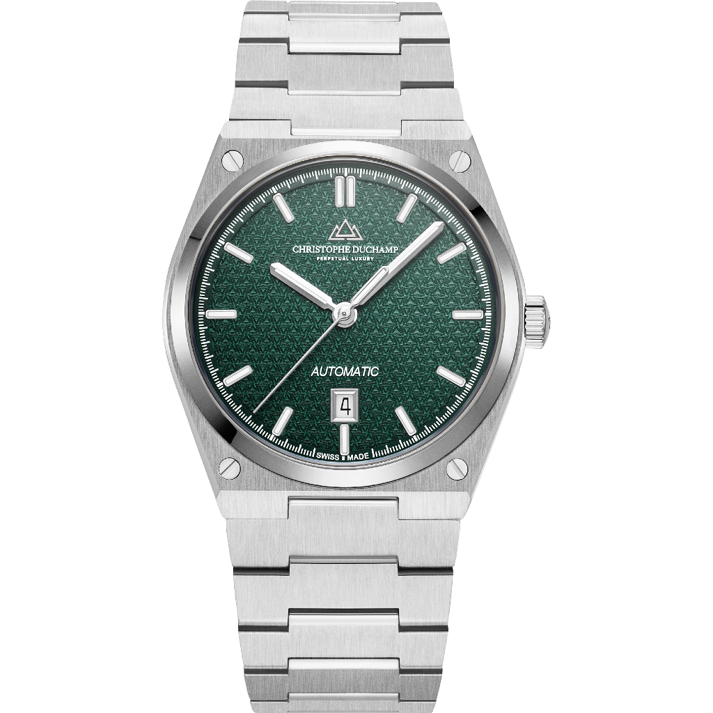 Men's Attitude Auto Stainless Steel Watch