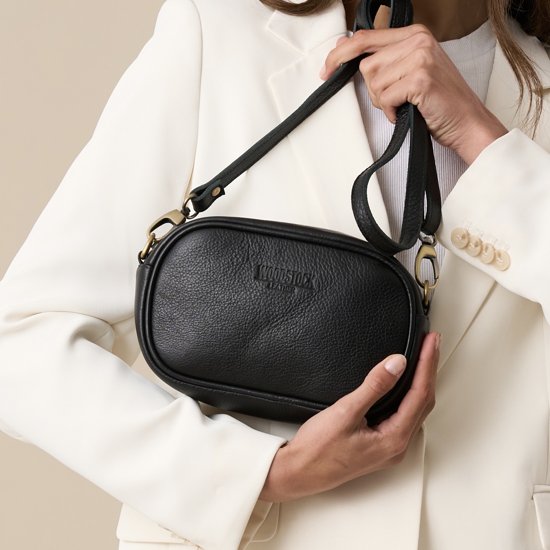 Genuine Leather Bellini Cross Body Bag