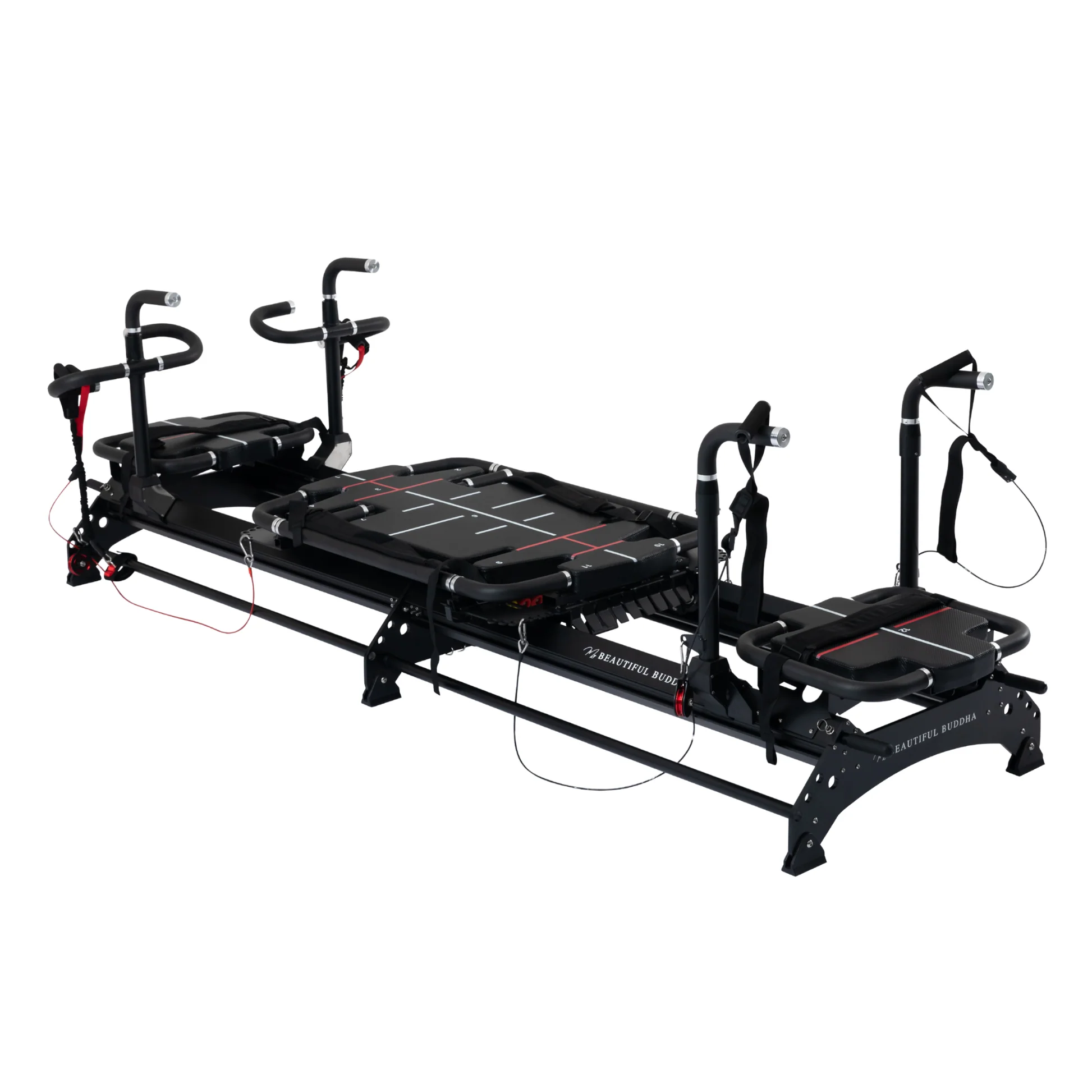 Studio Pinnacle Plus MegaForm Pilates Reformer with Commercial Carbon Steel