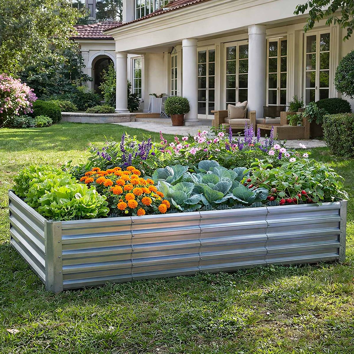 35% off on Galvanized Metal Raised Garden Bed | OneDayOnly