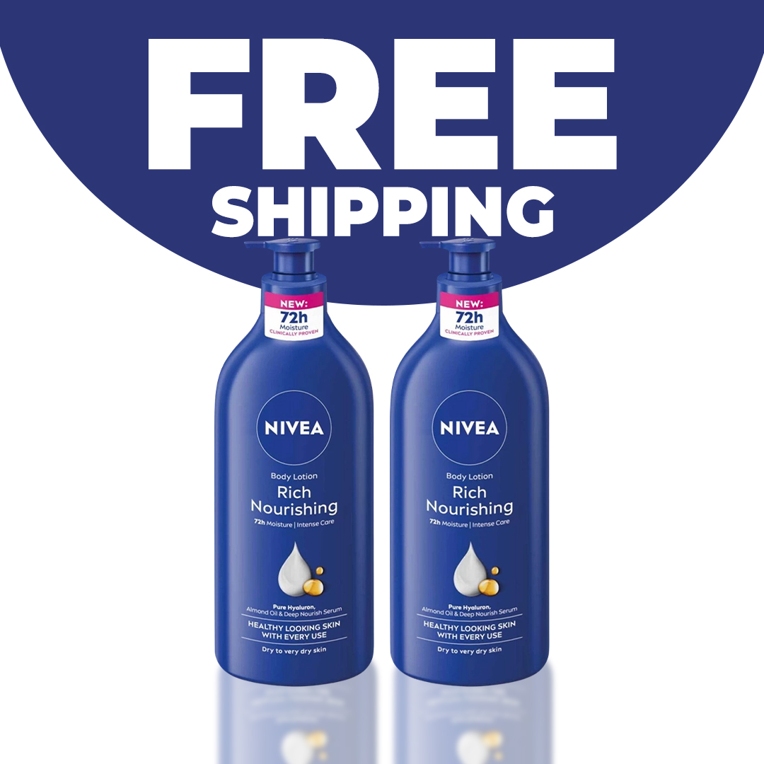 2x 625ml Body Lotions