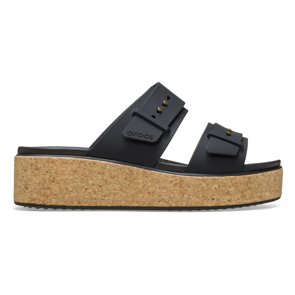 Ladies Brooklyn Cork Buckle Sandals