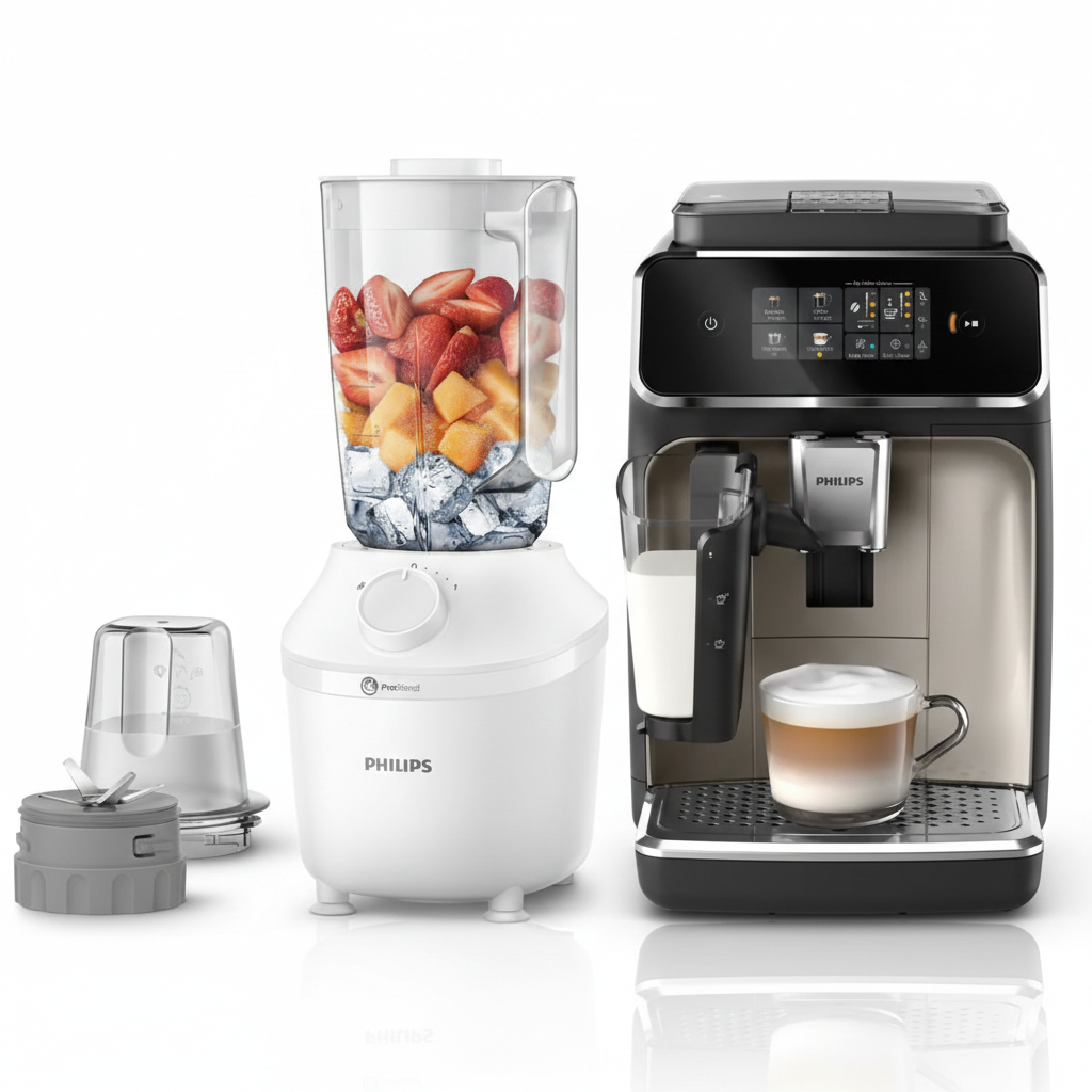Series 2300 Fully Automatic Espresso Machine and 3000 Series ProBlend System Blender