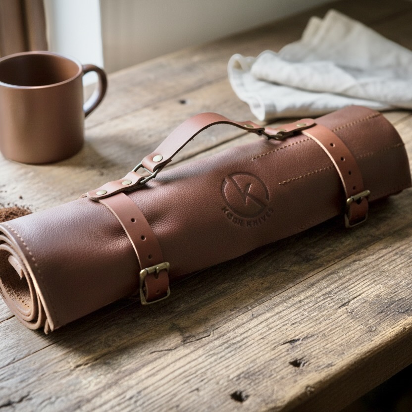 Premium Leather Kitchen Chef Roll