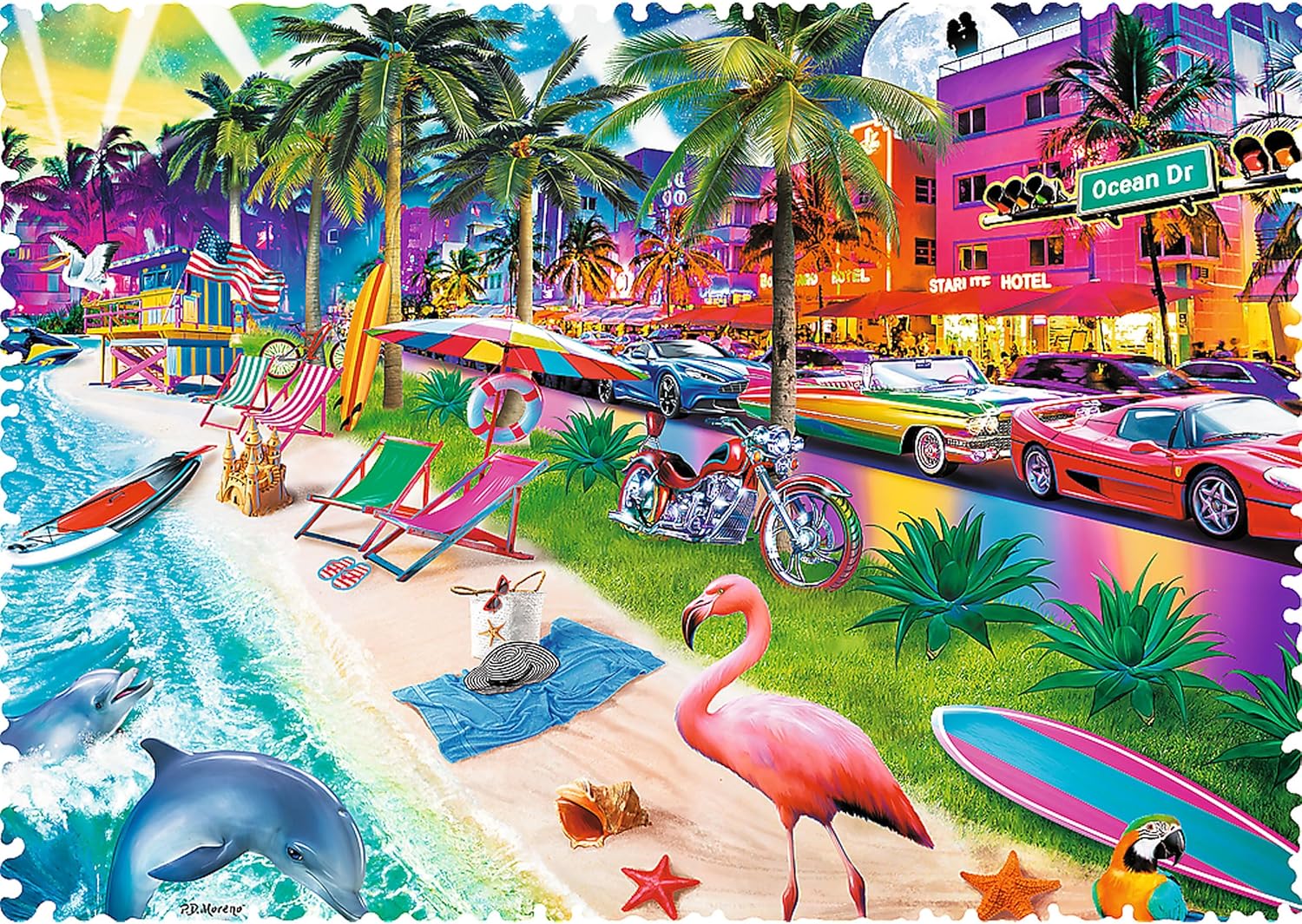 18% off on Trefl Crazy Shapes 600-Piece Puzzles | OneDayOnly