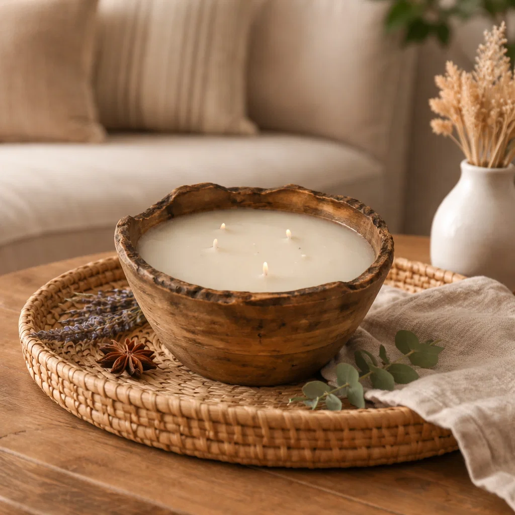 Wood Wax Voiter Candle