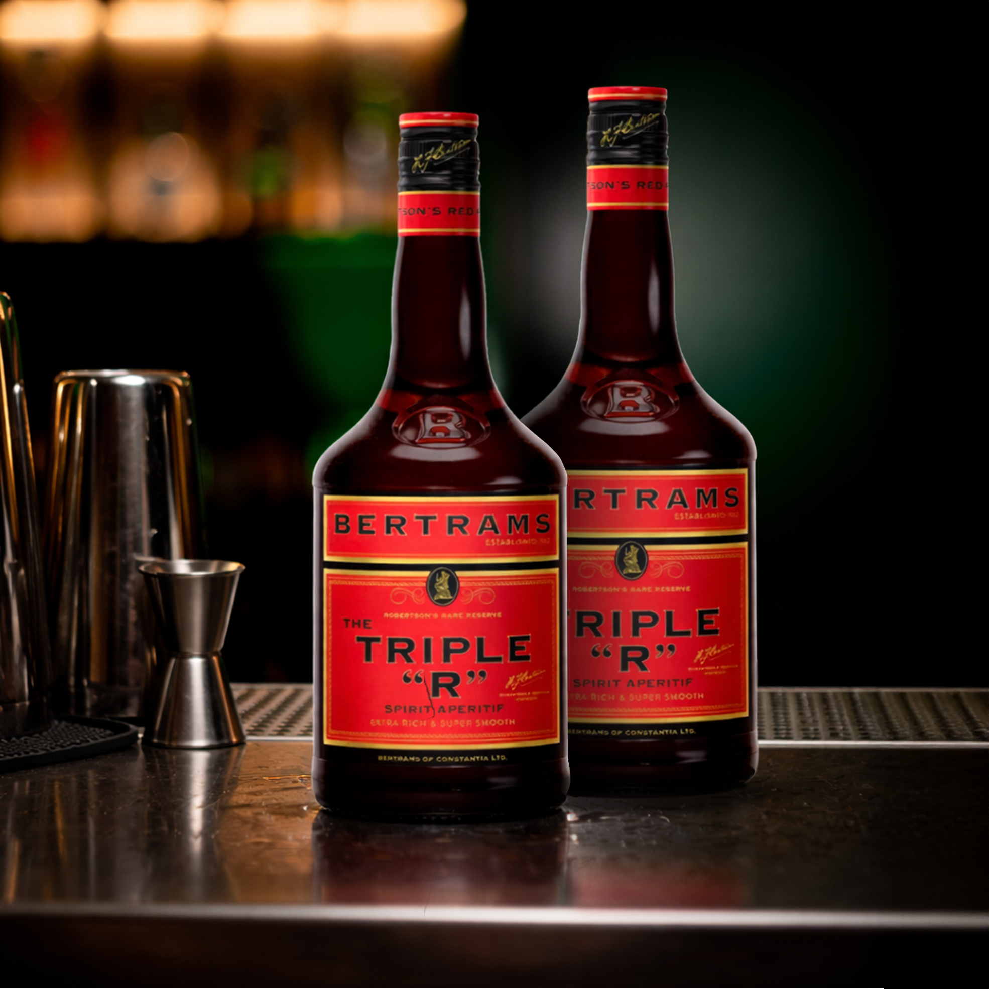 2x 750ml Triple R Brandy's