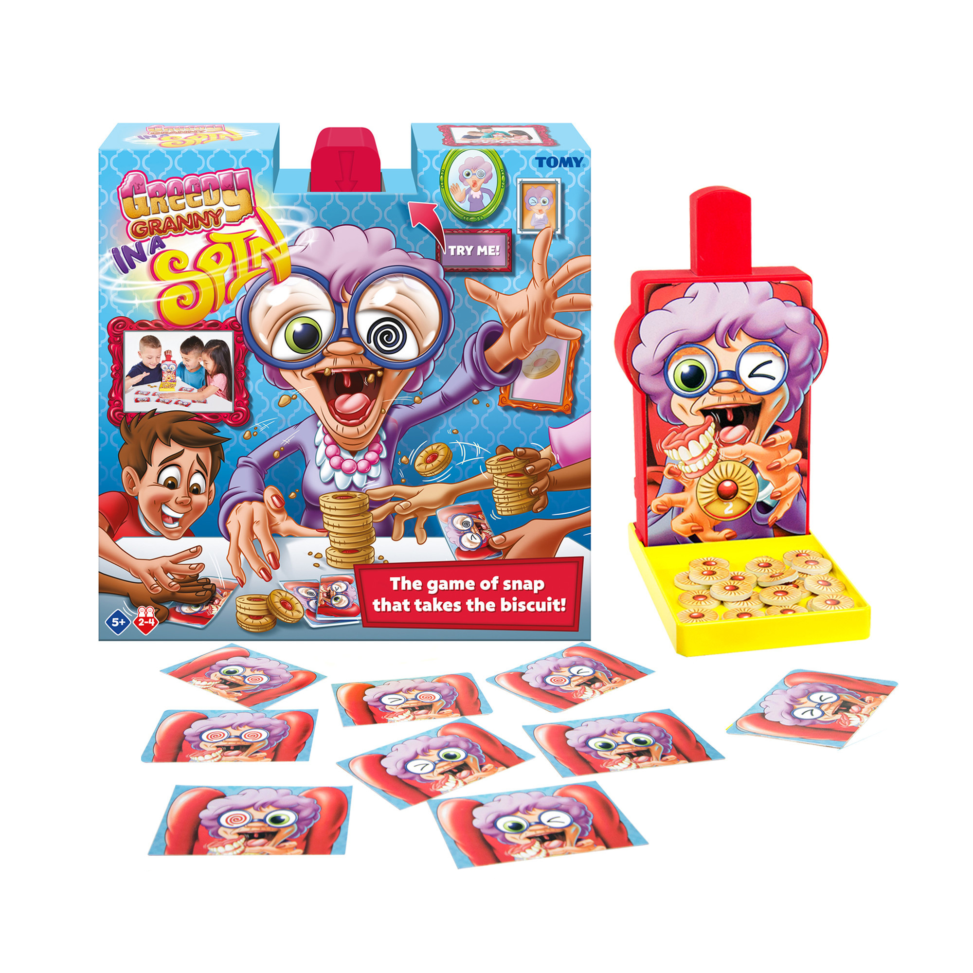 Greedy Granny In A Spin Board Game