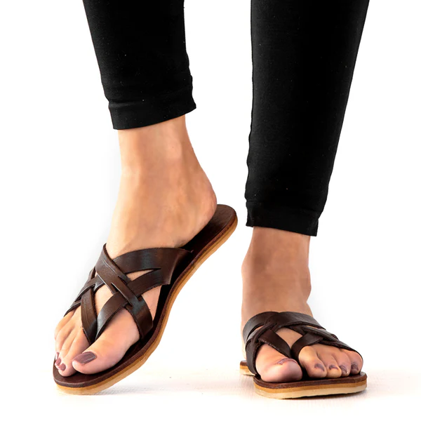 Ladies Genuine Leather Champal Sandals