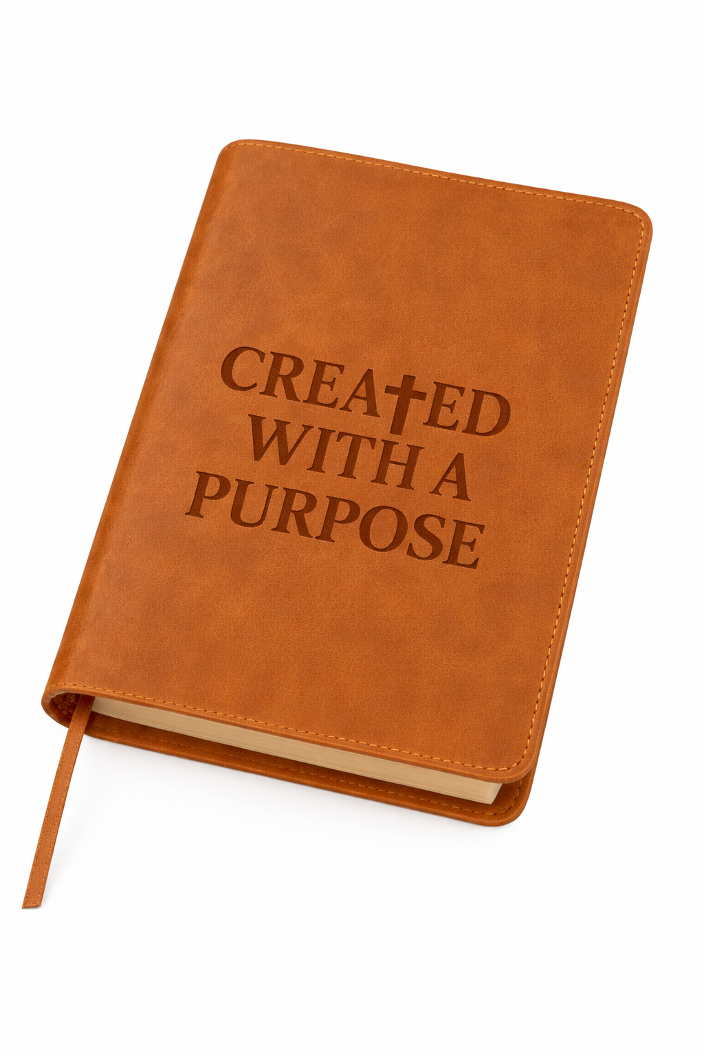 Genuine Leather Created with a Purpose Bible Cover