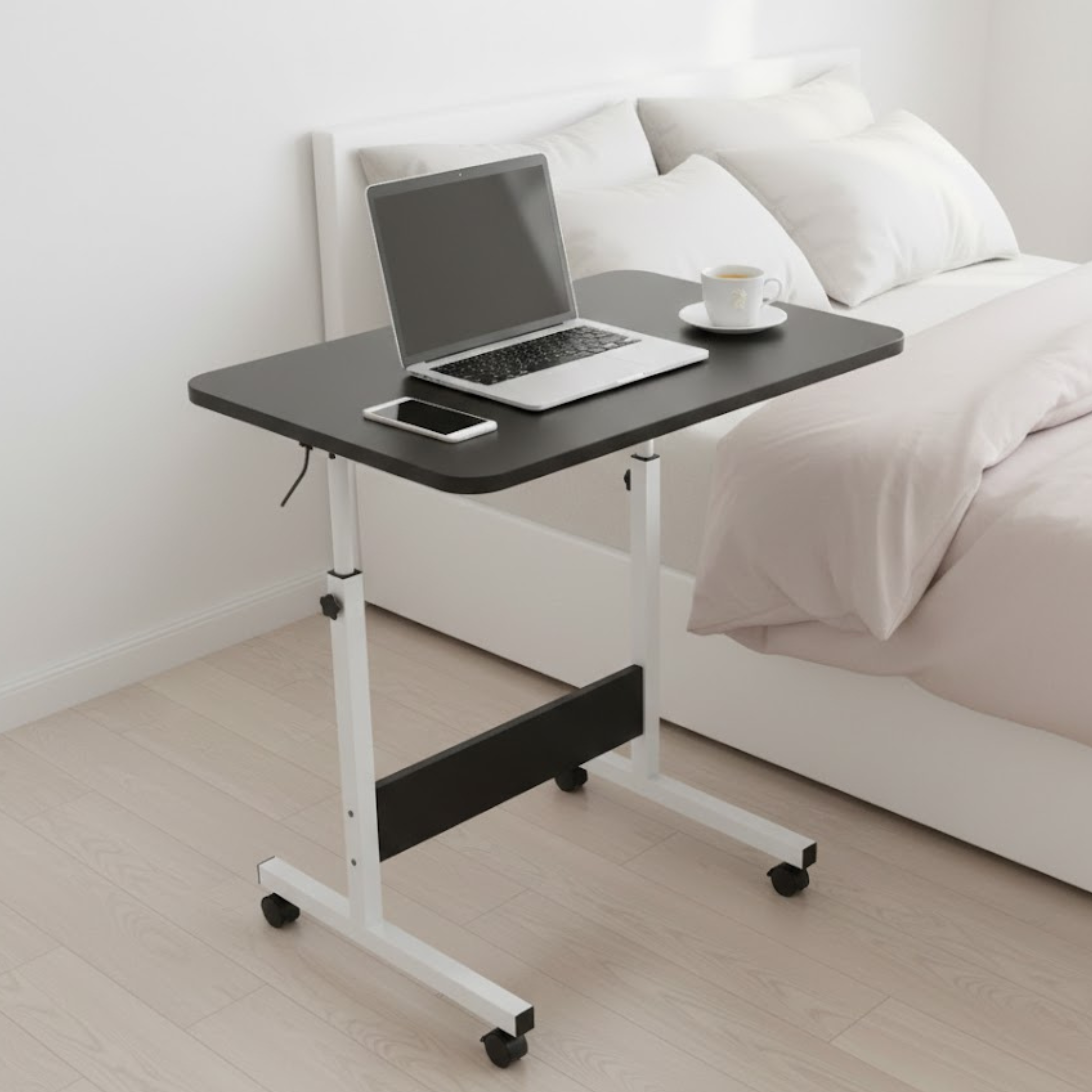 Portable Height-Adjustable Laptop Desk