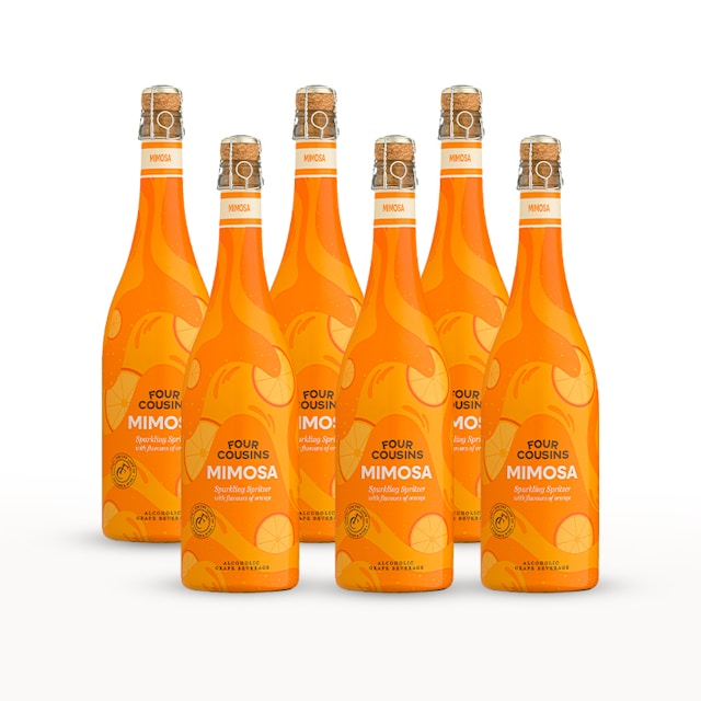 Four Cousins 6x Sparkling Orange Mimosa Spritz | OneDayOnly