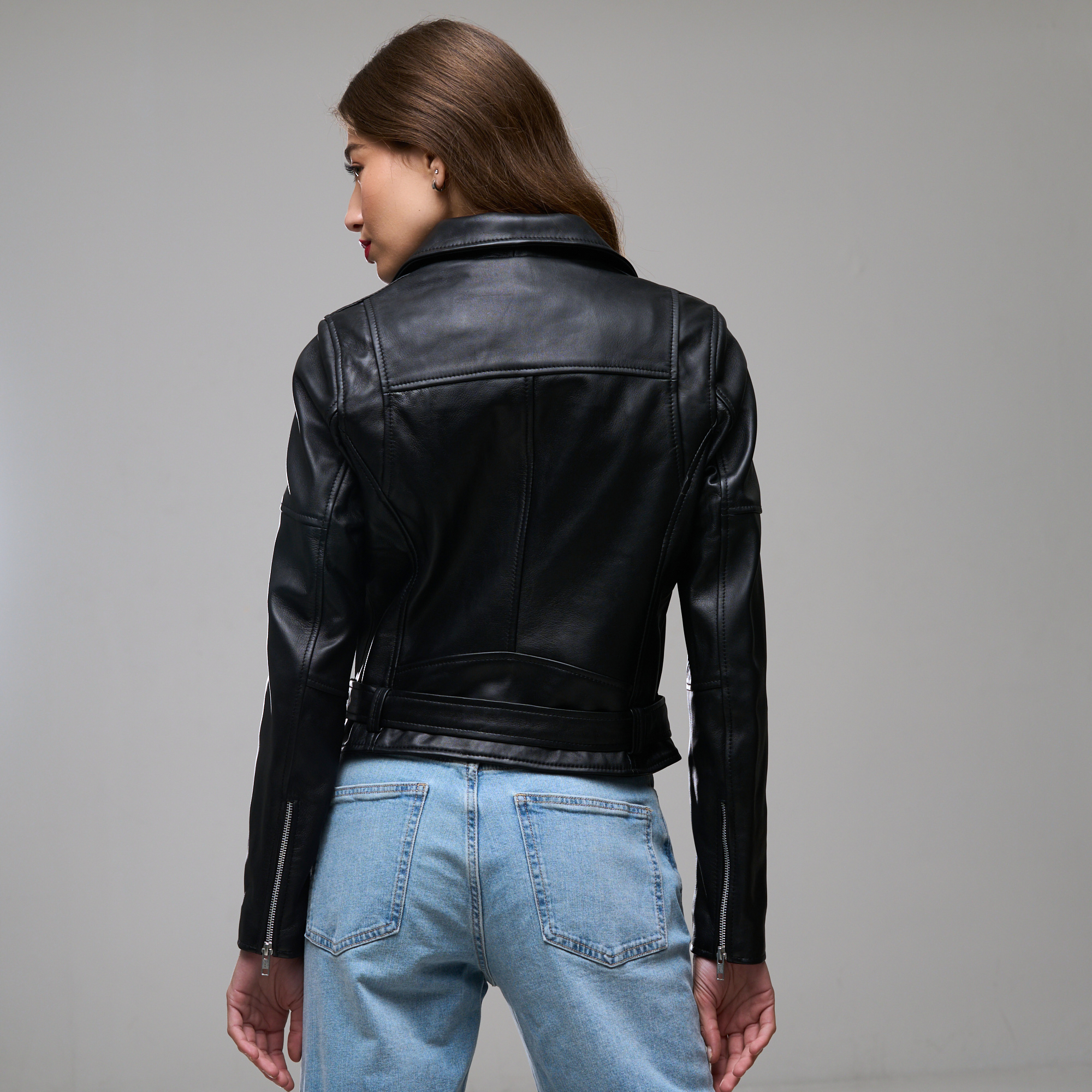 43% off on Ladies Genuine Leather Donna Jacket | OneDayOnly