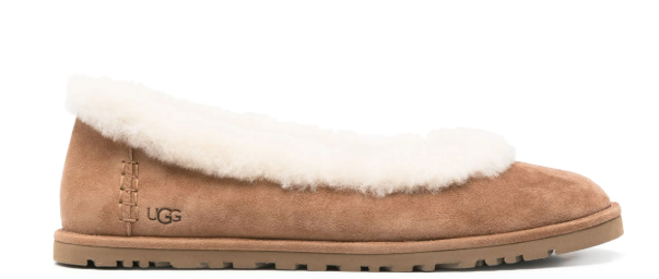 Suede Sand Zora Ballet Flat