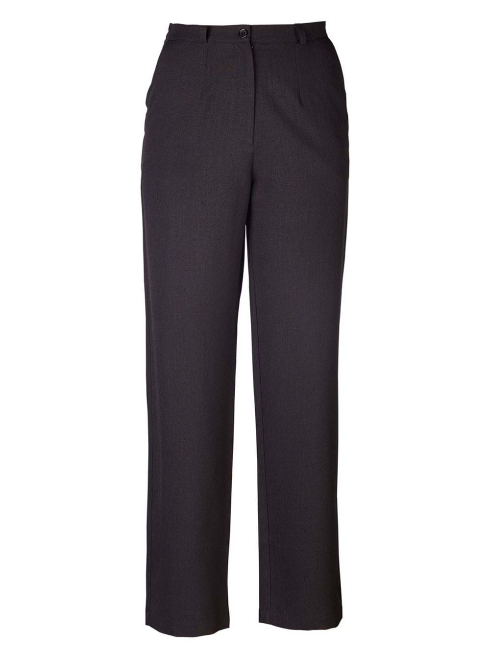 Ladies Charcoal Kerry Straight Cut Slacks