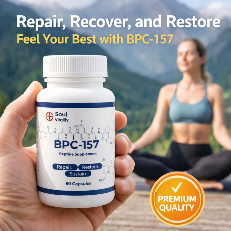 25% off on Soul Vitality 60's BPC-157 Capsules | OneDayOnly 25% off on Soul Vitality 60's BPC-157 Capsules | OneDayOnly