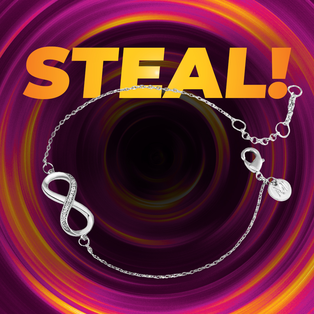 Infinitely Yours Bracelet With Cubic Zirconia Crystals