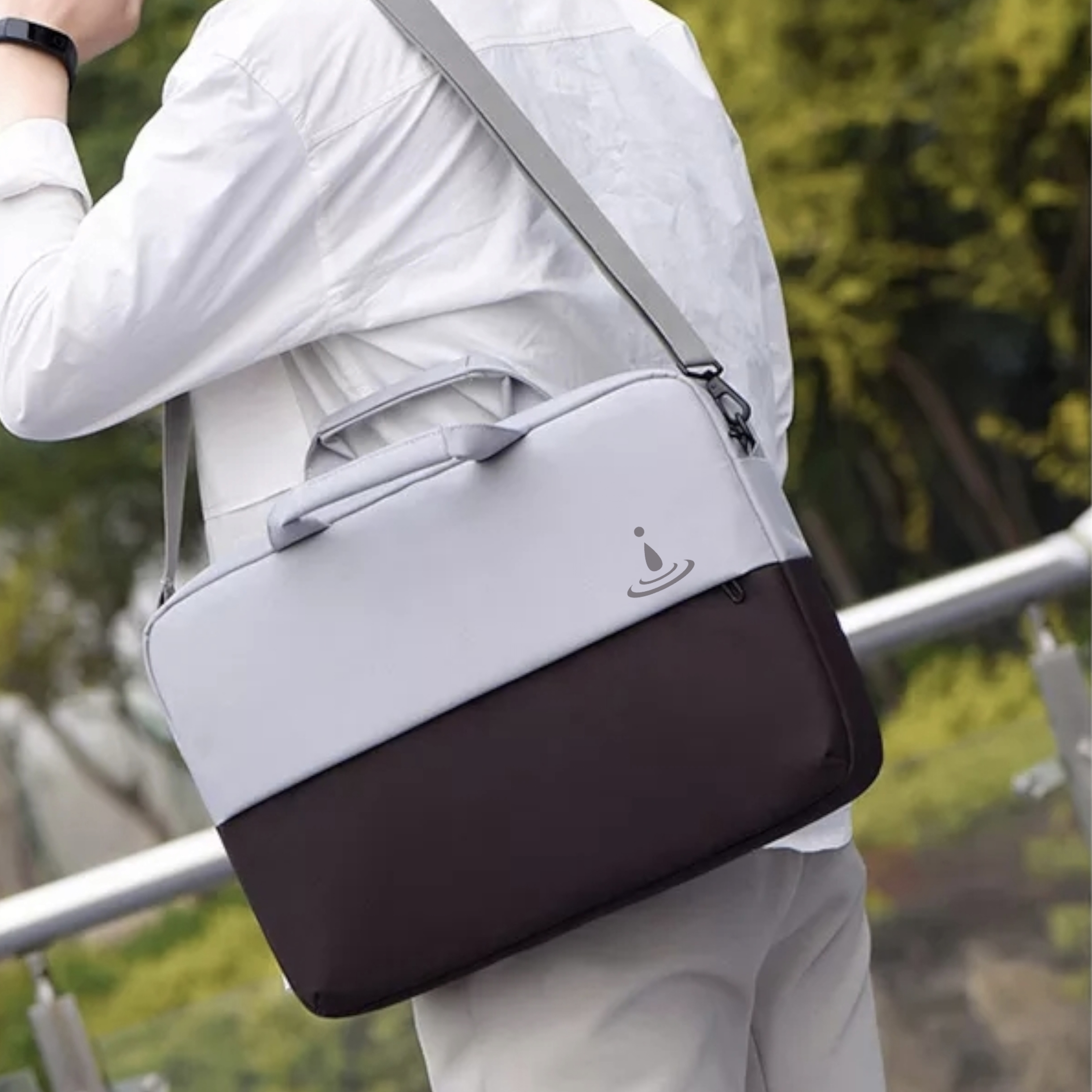 15.6" Laptop Bag With Padded Shoulder Strap