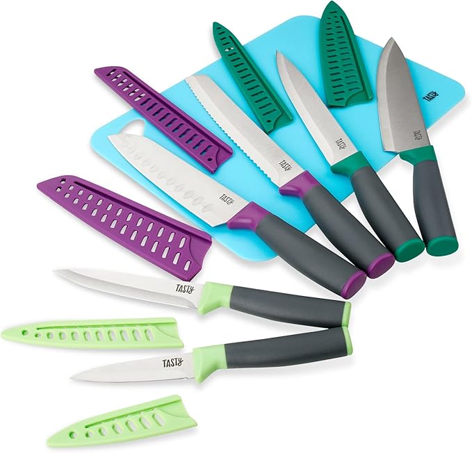 7-Piece Knife Set with Cutting Board