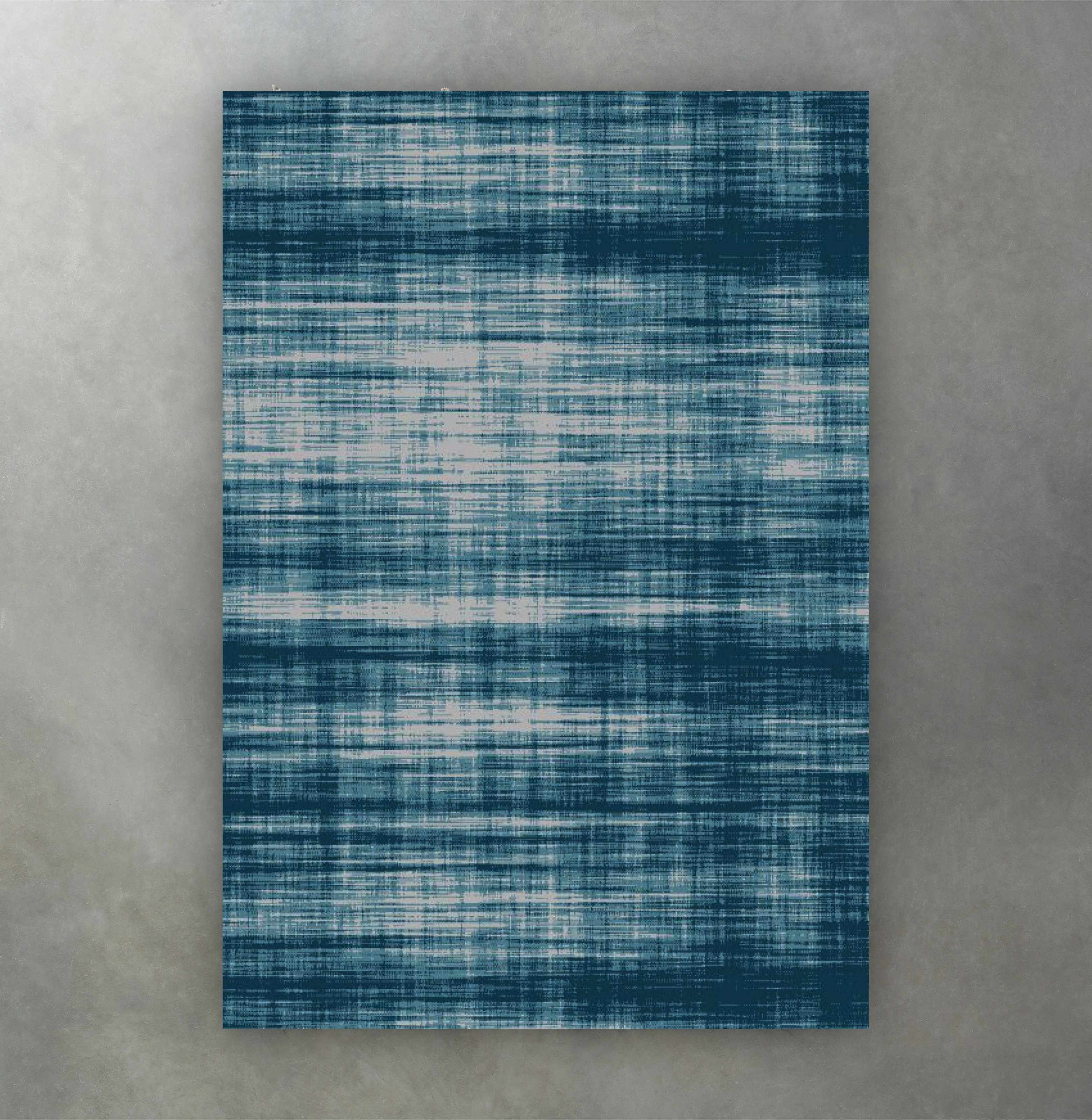 Artistic Blue Rug
