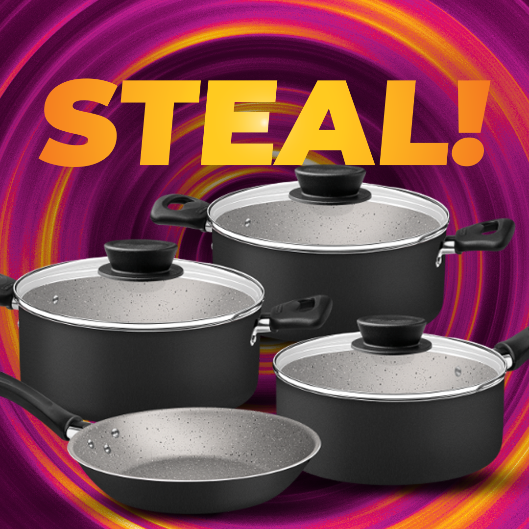 7-Piece Linz Aluminium Cookware Set