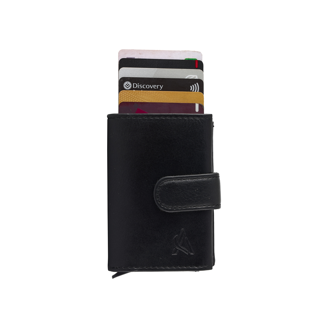 Genuine Leather Pop Up Wallet