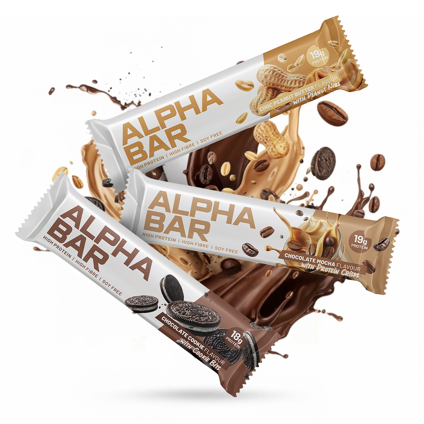 12x 60g Flavoured Protein Bars