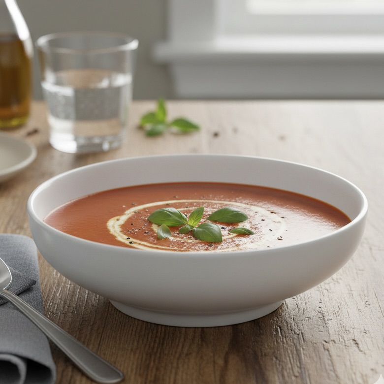 6x White Basics Porcelain Bowls