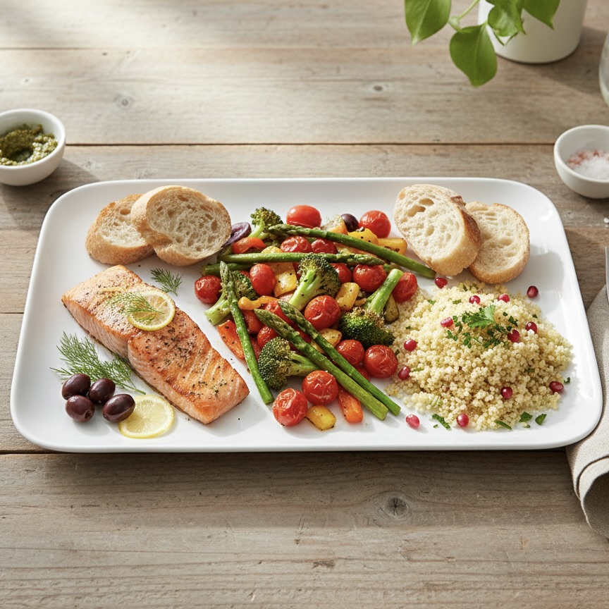 42cm Cashmere Rectangular Platter