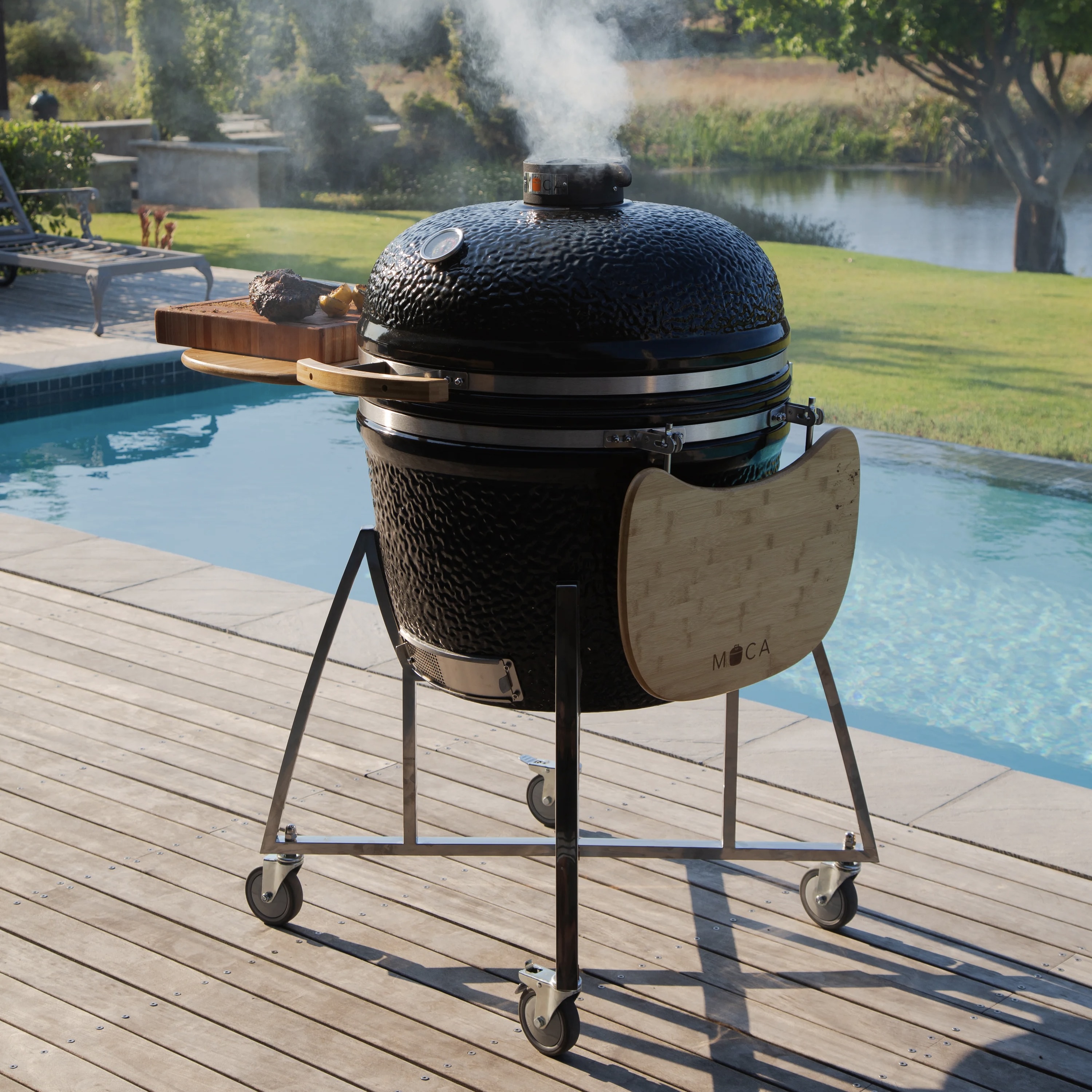 Kamado Ceramic Egg Shaped Grill