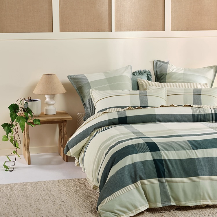 Levon Jade Duvet Cover Set