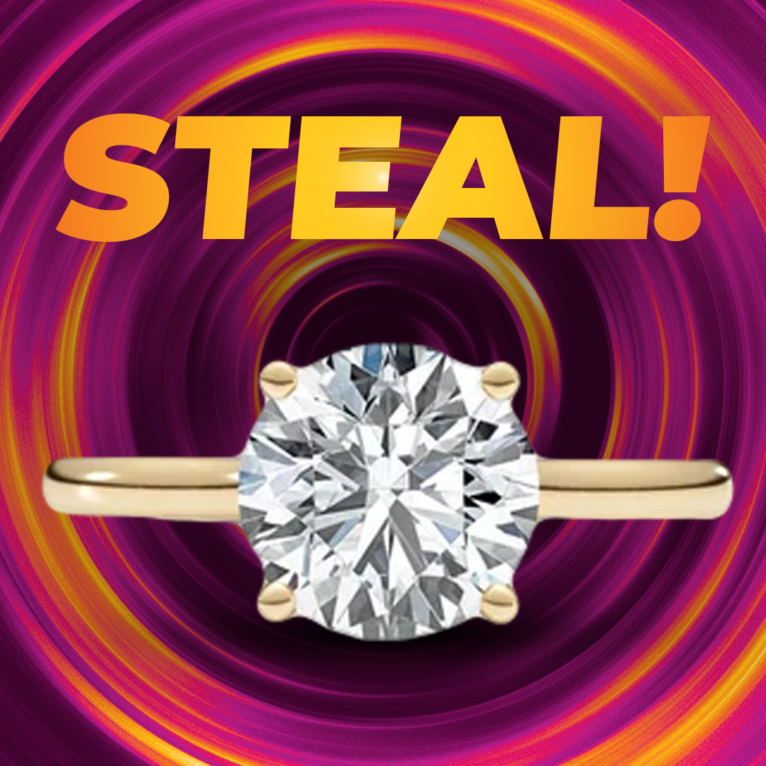 Lab Grown Diamond Solitaire Ring