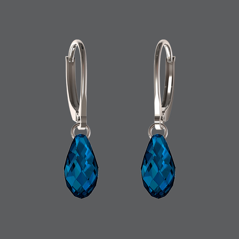 memi Jewellery 9kt Gold or Sterling Silver Birthstone Drop Earrings — R549 on OneDayOnly (was R700)