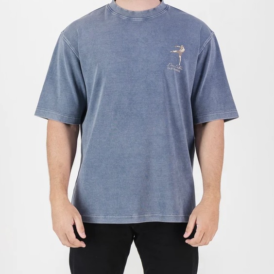 Unisex Stillknocks Acid Wash Boxy Tee