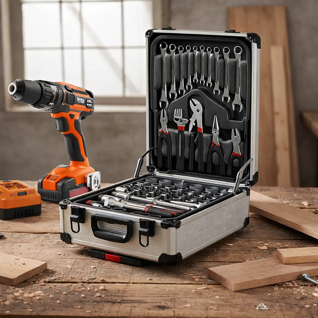 DIY Power and Tool Storage Combo