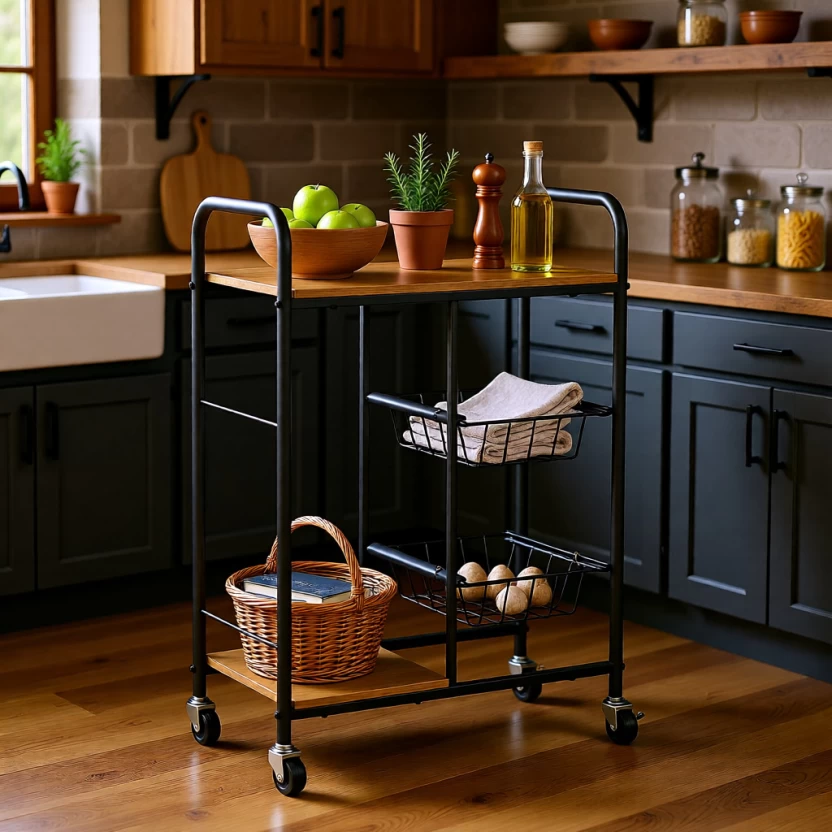 Andorra Utility Kitchen Trolley