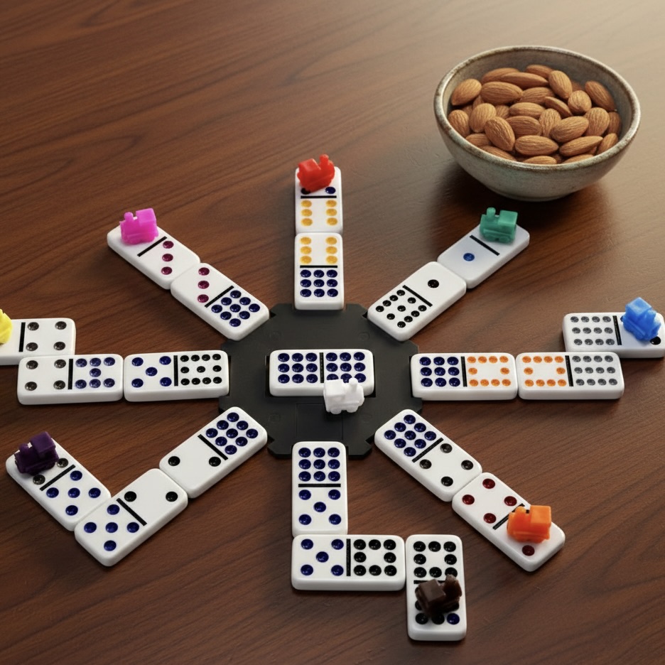 Mexican Train Dominoes Game