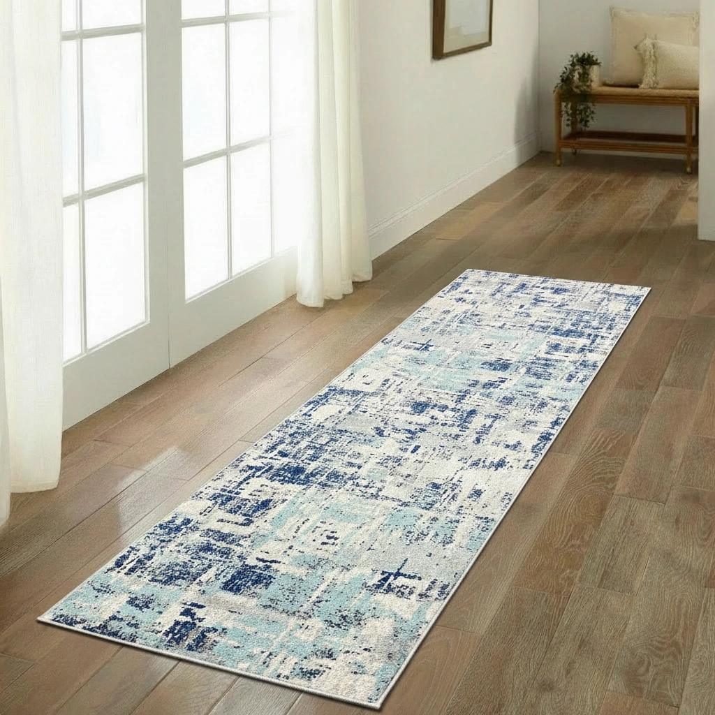 Contemporary Faded Blue