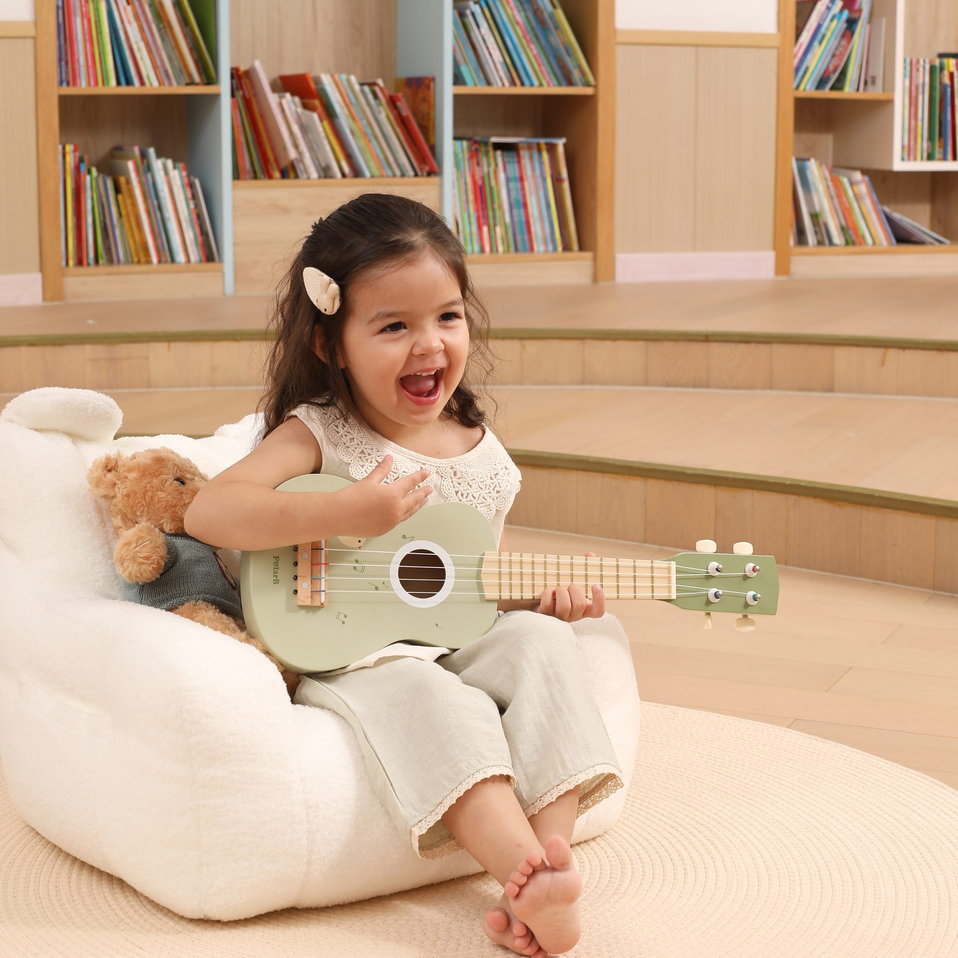 Kid's Wooden Ukulele