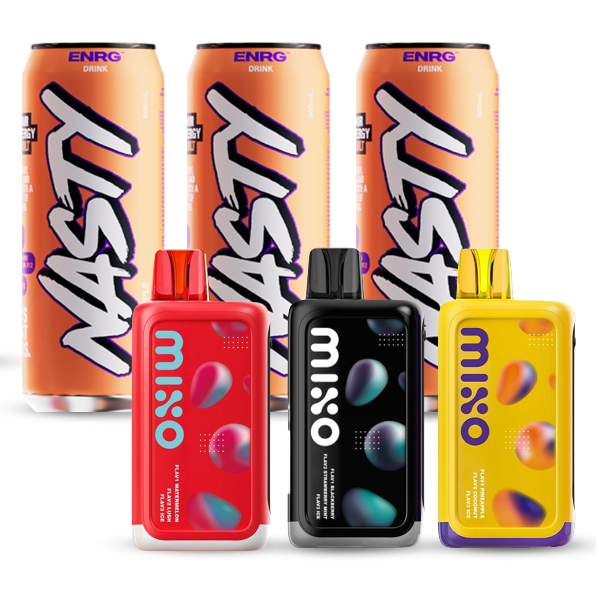 36% off on Freemax 3x Vapes & 3x Energy Drinks | OneDayOnly