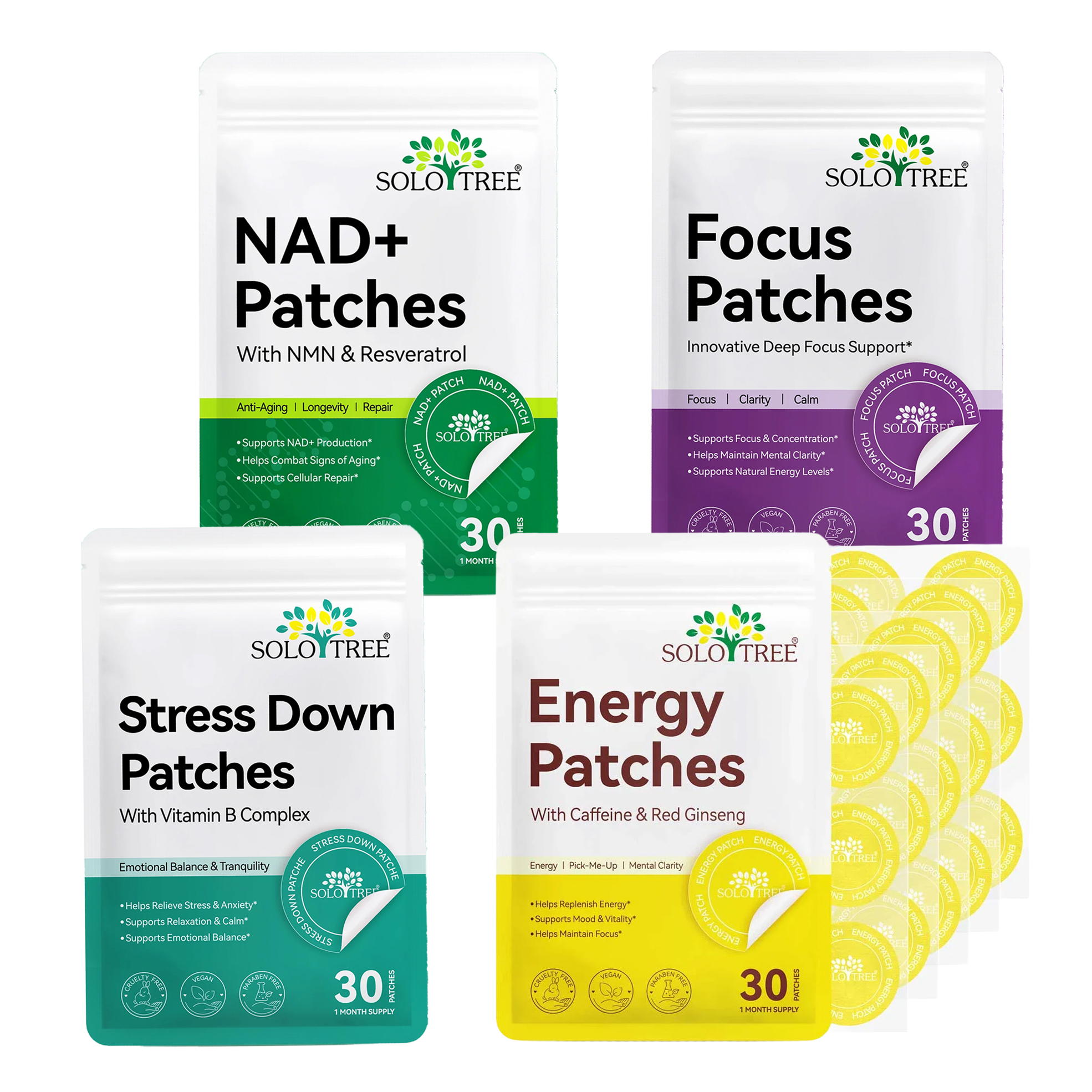 2x 30's Natural Transdermal Support Patches