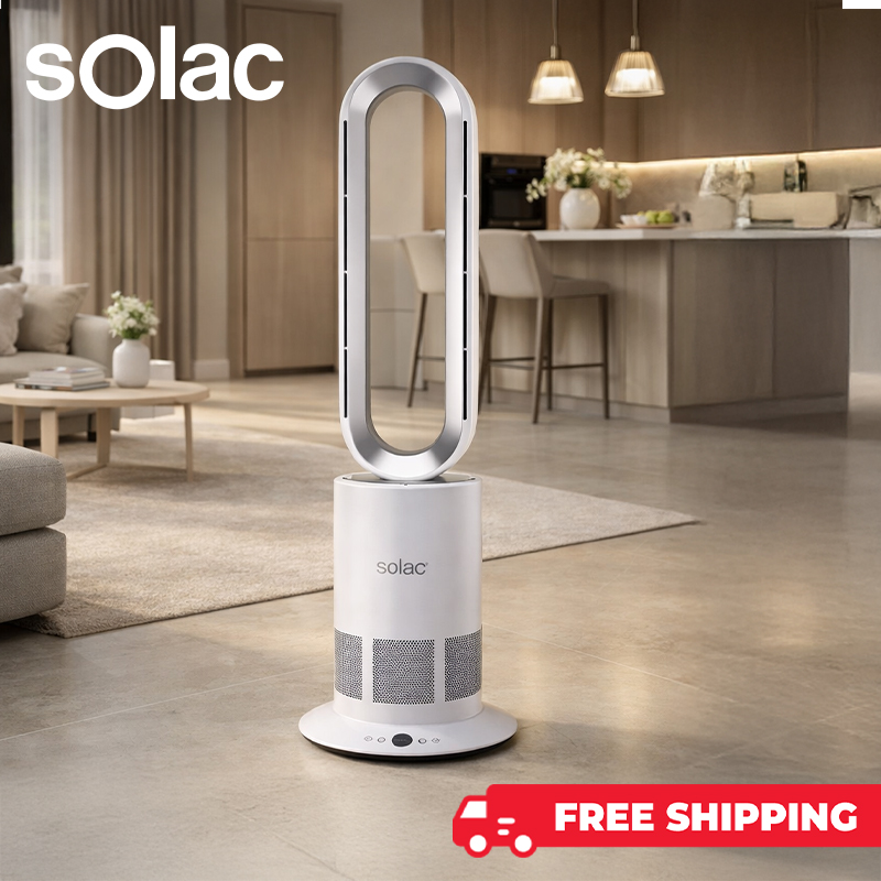 13-Speed Dual Bladeless Fan & Heater (Model: S947246)