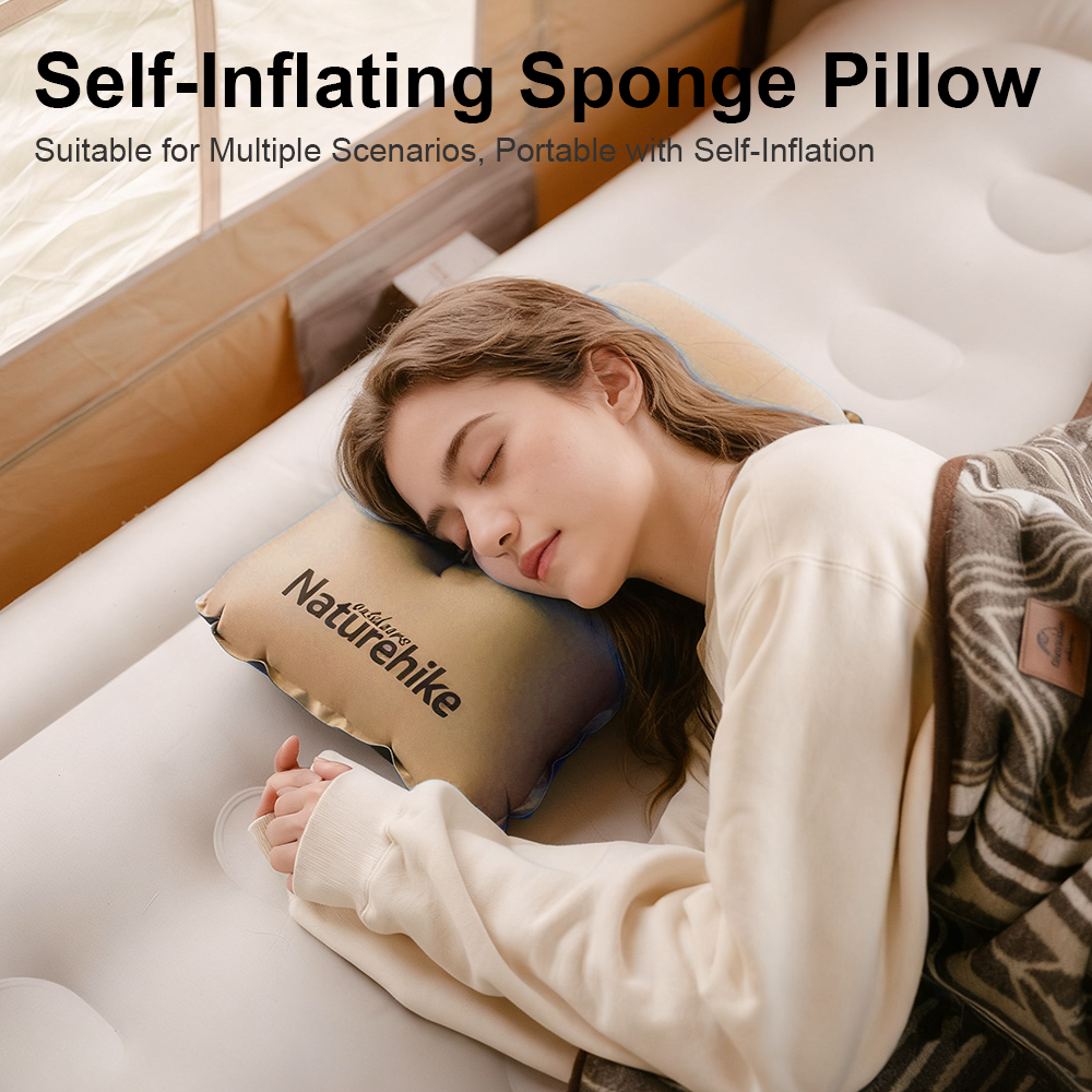 INTONE™ Pillow 25% off on Auto Inflating Sponge Pillow | OneDayOnly