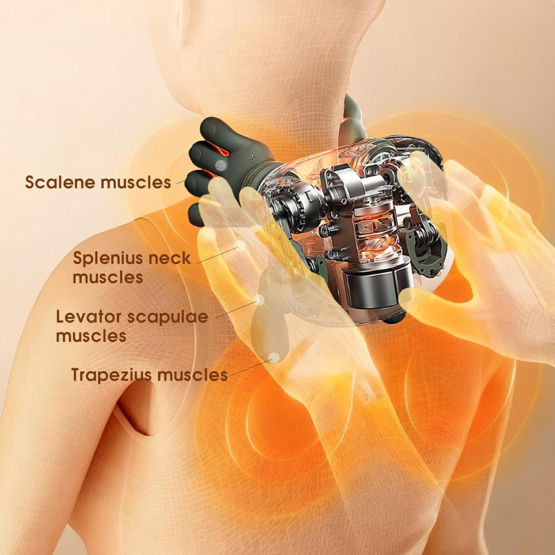 33% off on Deep Tissue Heated Neck Massager | OneDayOnly