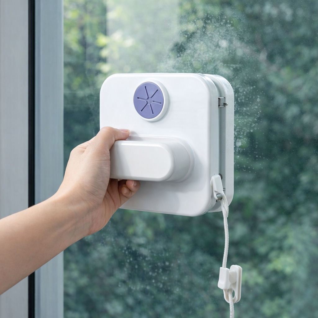 Double-Sided Glass Cleaner