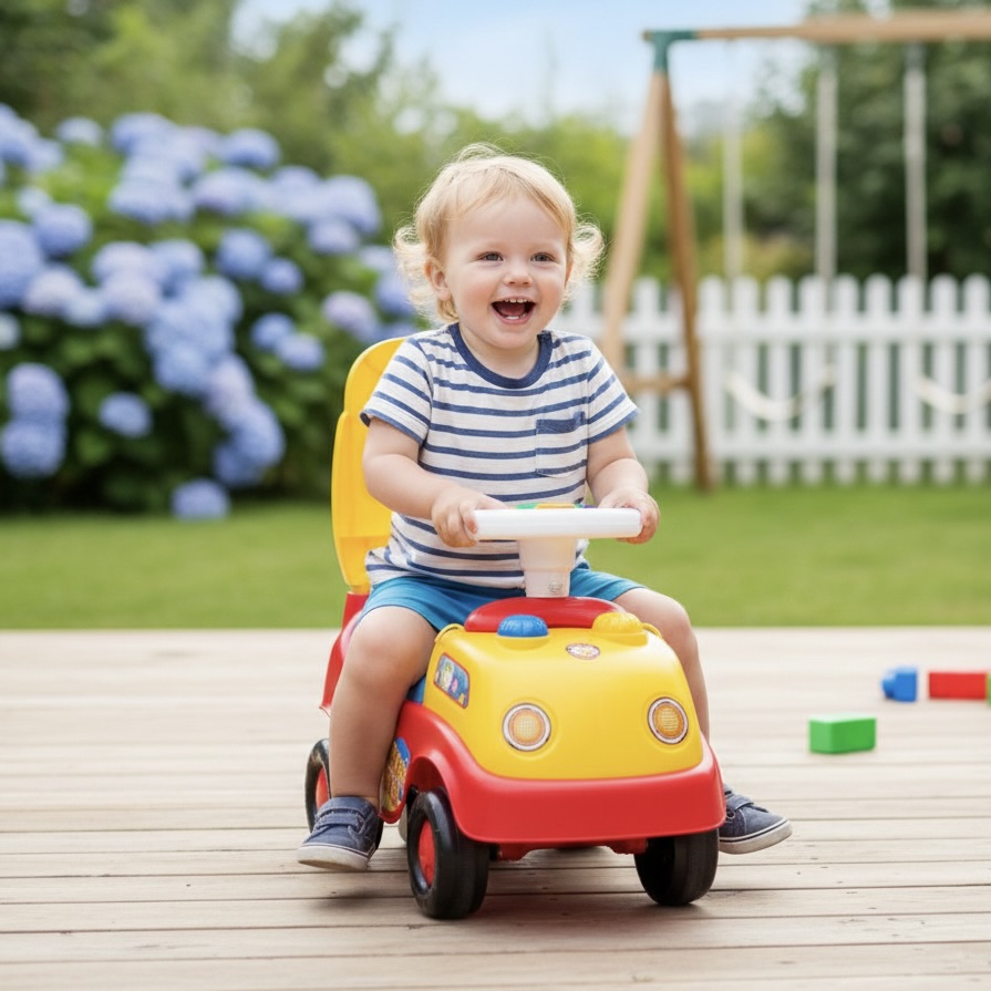 Cartoon Ride-On Scooter